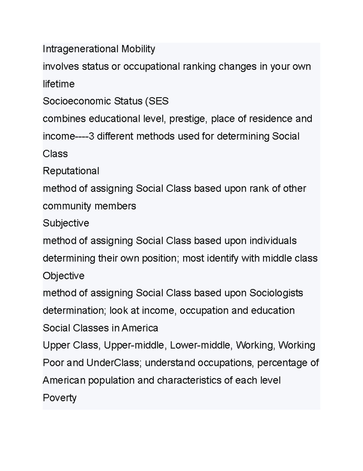 Soc ch4 Practice definition and notes for sociology