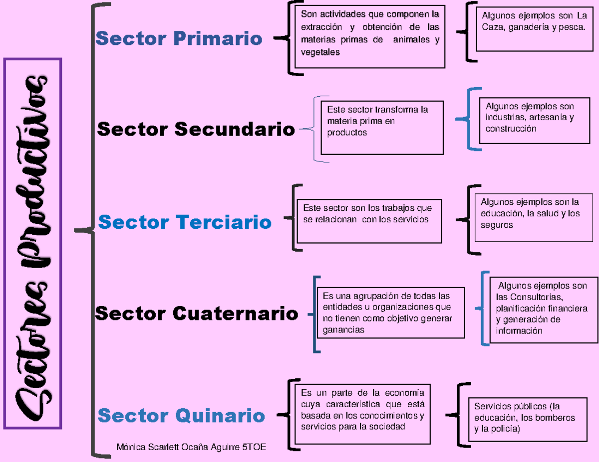 Cuadro Sinoptico De Los Sectores Productivos www.studocu.com