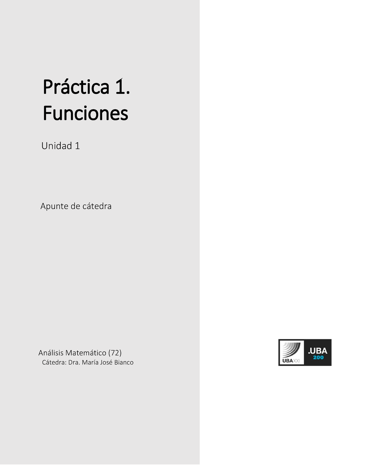 Práctica 1. Funciones Análisis Matemático (72) - Pr·ctica 1. Funciones ...
