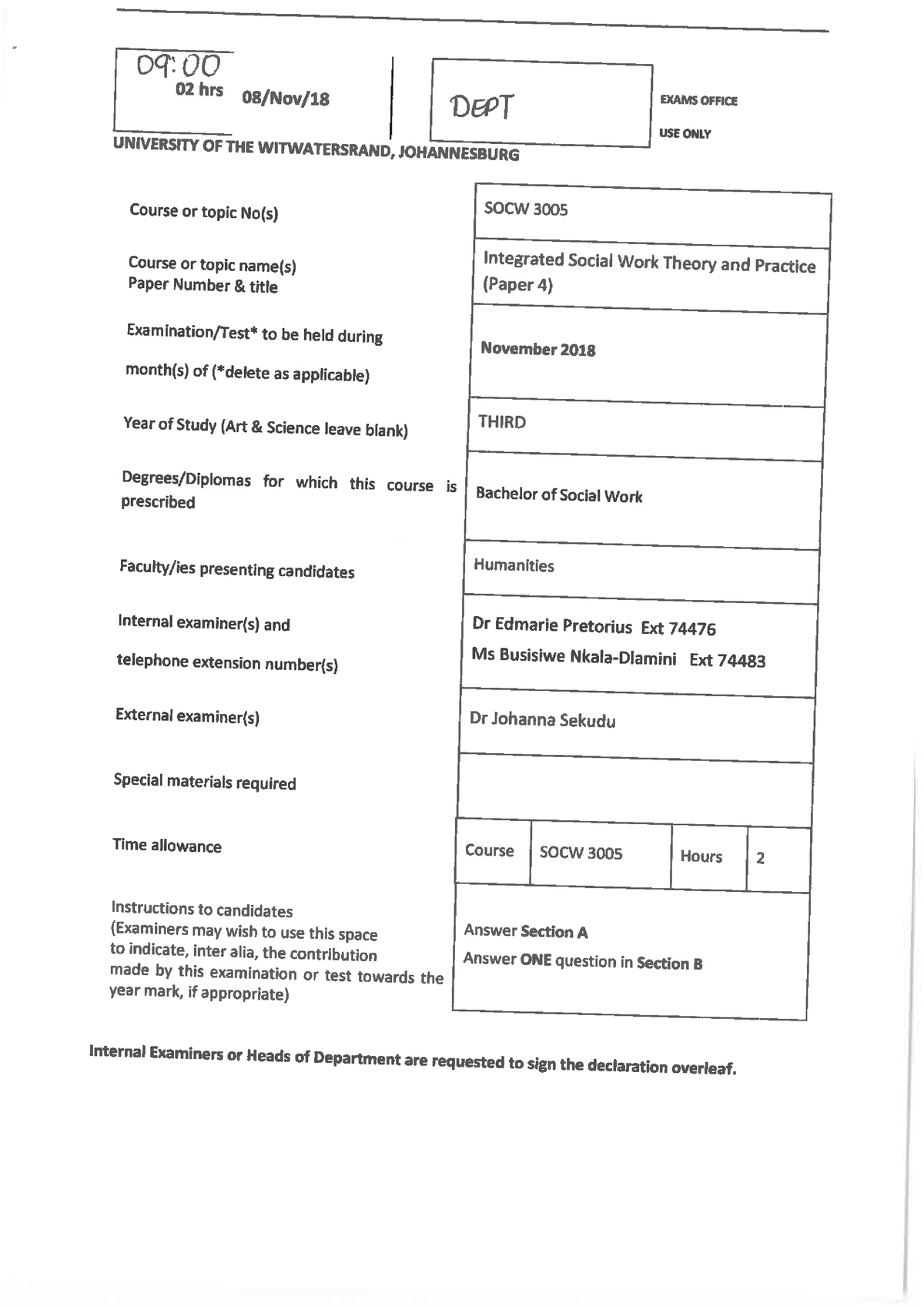 SOCW3005 P4 EXAM 2018 This Is The Social Work Exam From The Year   Thumb 1200 1697 