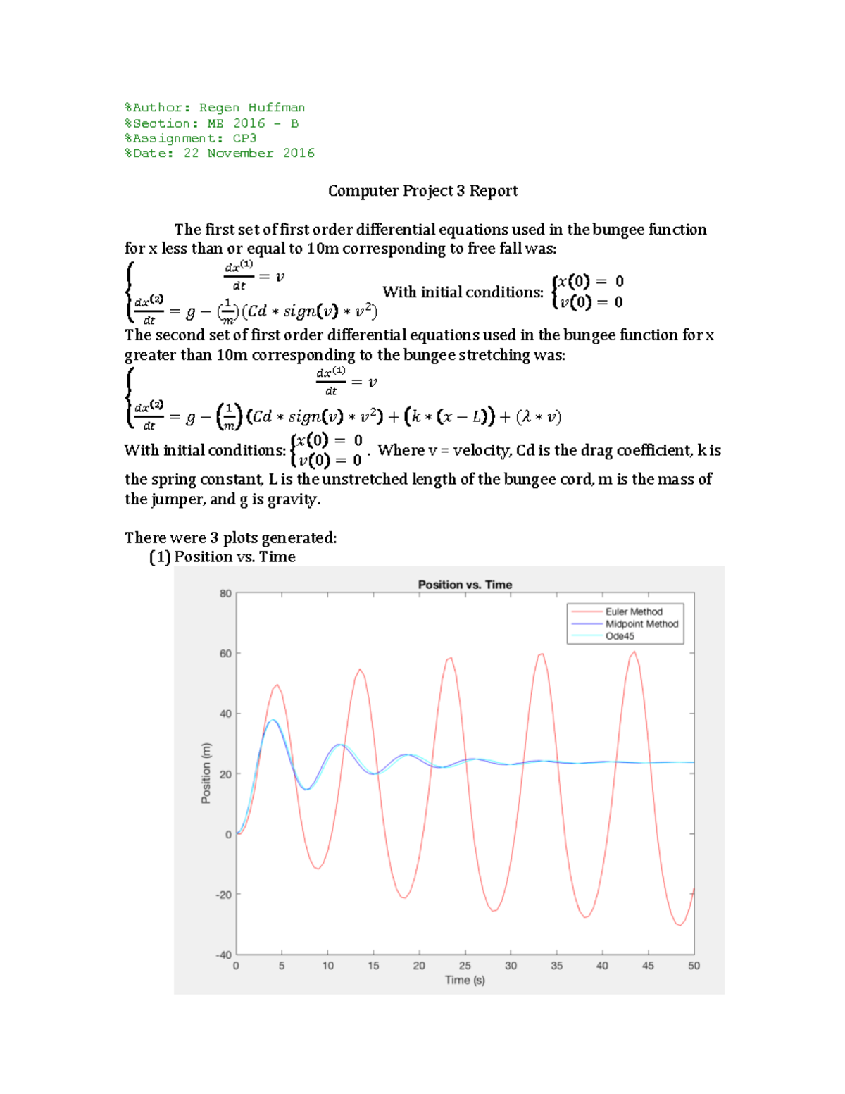 CP3 Report - Practice Problem Solutions - %Author: Regen Huffman ...