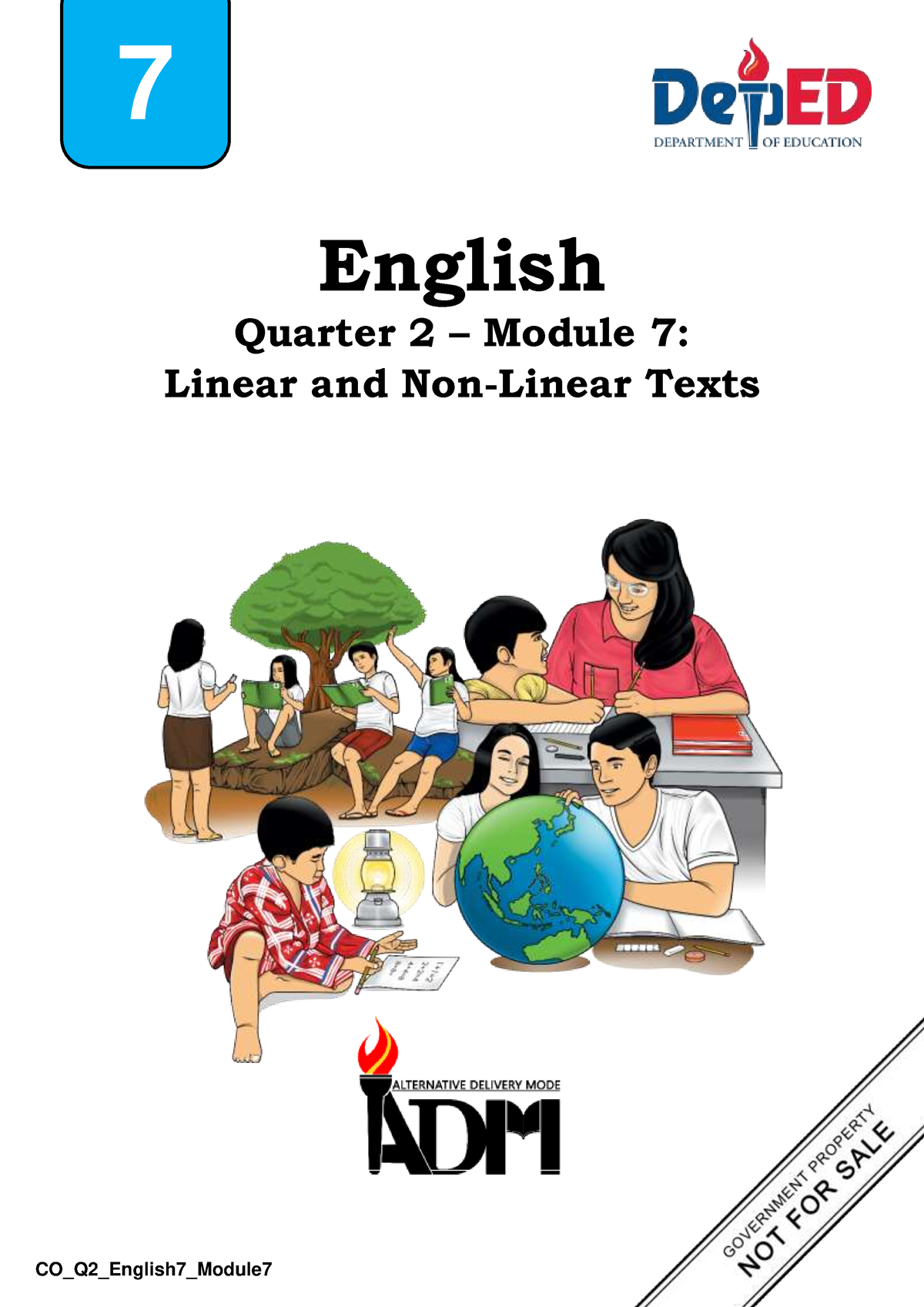 English 7 Q2 M7 Linearandnonlineartexts V6 - English Quarter 2 – Module ...