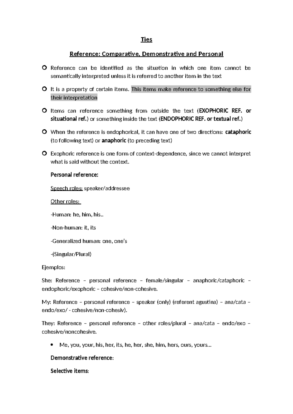 2. Reference - ffffffff - Ties Reference: Comparative, Demonstrative ...