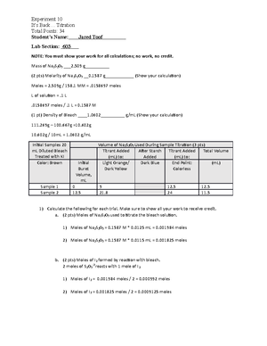 CHEM 110L - Experiment 7 Irresistible Buffers - Experiment 7 ...