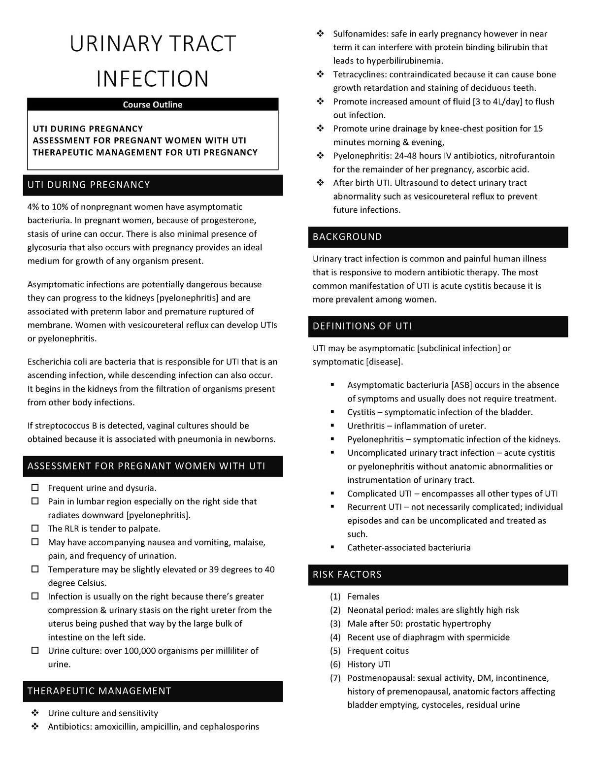 02-urinary-tract-infection-urinary-tract-infection-course-outline-uti