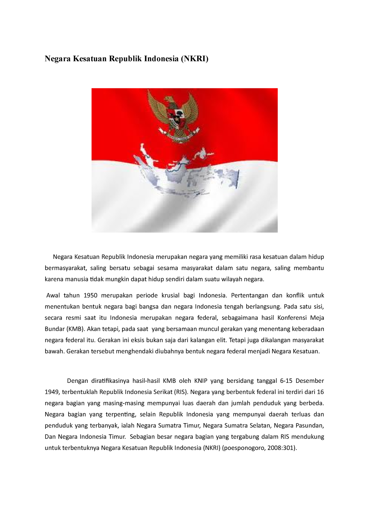 Negara Kesatuan Republik Indonesia NKRI - Negara Kesatuan Republik ...