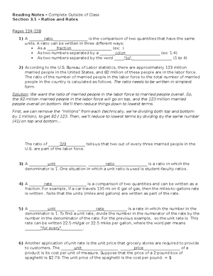 Section 1 - Inductive and Deductive Reasoning - Reading Notes Section 1 ...