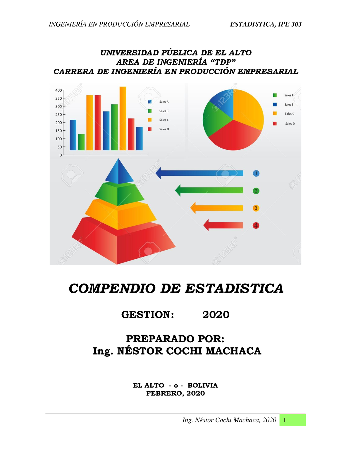 1 Estadistica Descriptiva Y Fundmtos DE Probabilidad - UNIVERSIDAD P ...