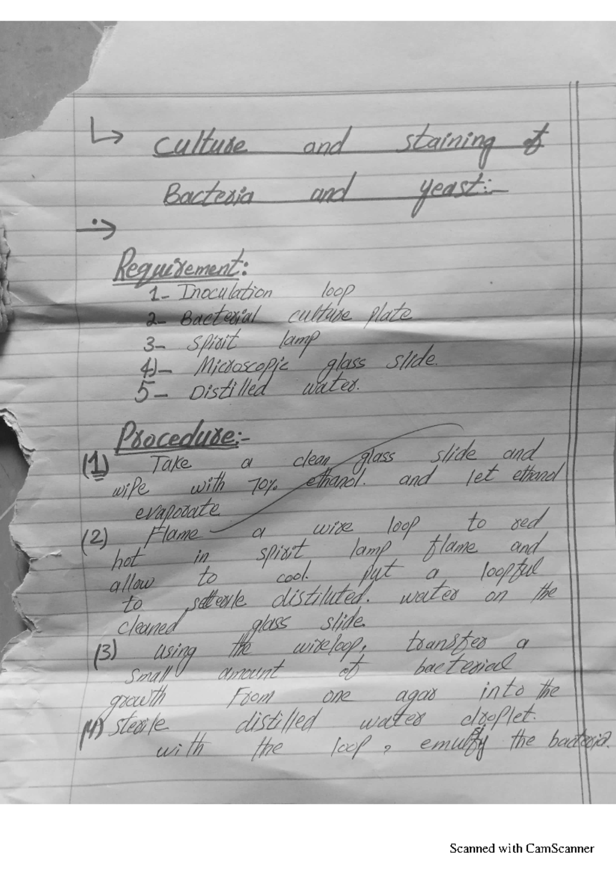 Practicals Good To determine the Rh factor, add a drop of