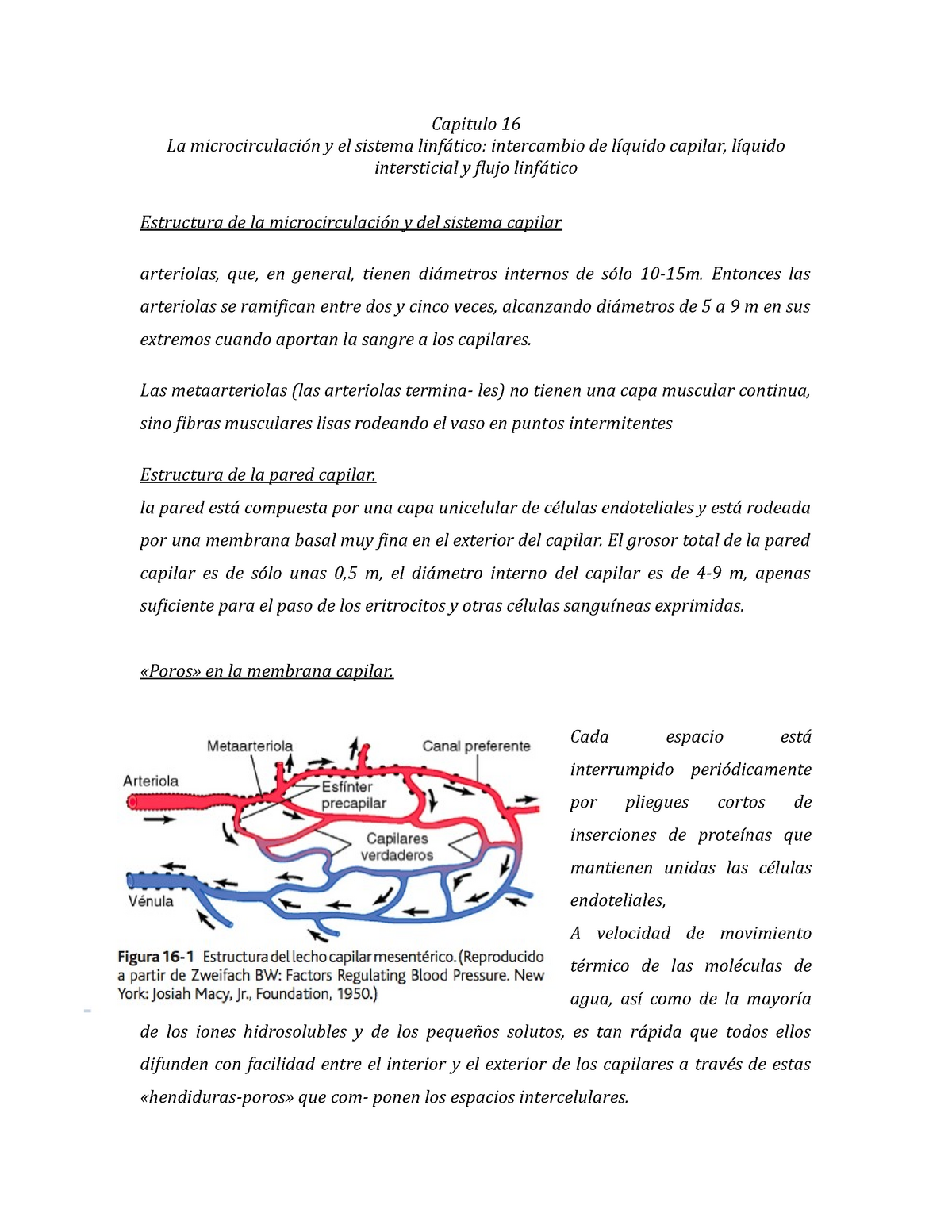 Capitulo Fisio Resumen Guyton E Hall Fisiologia Medica Ed Capitulo Y El Sistema