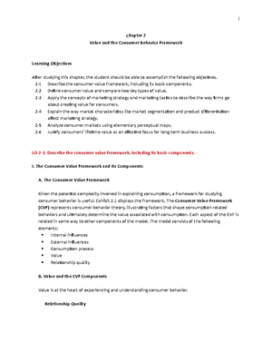 CB Chapter 1 Study Guide - Chapter 1 What Is CB, and Why Should I Care ...