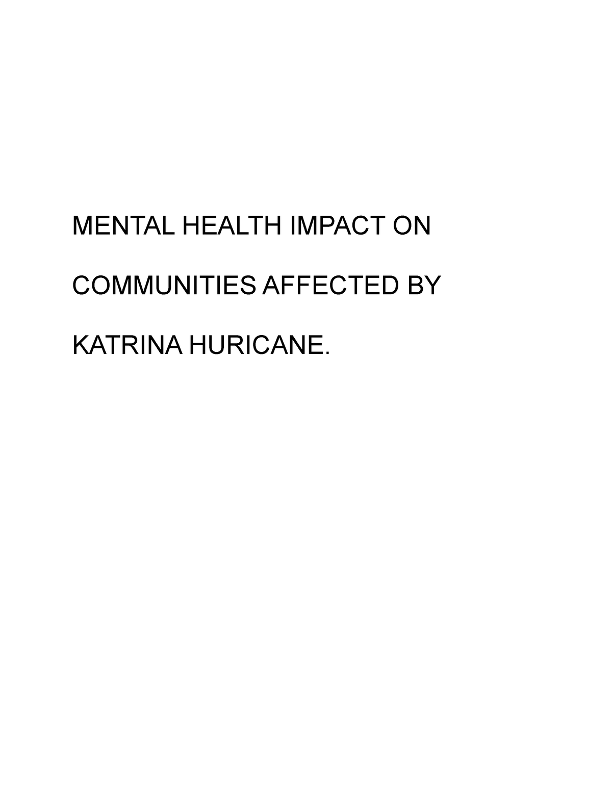 mental-health-impact-on-communities-affected-by-katrina-huricane