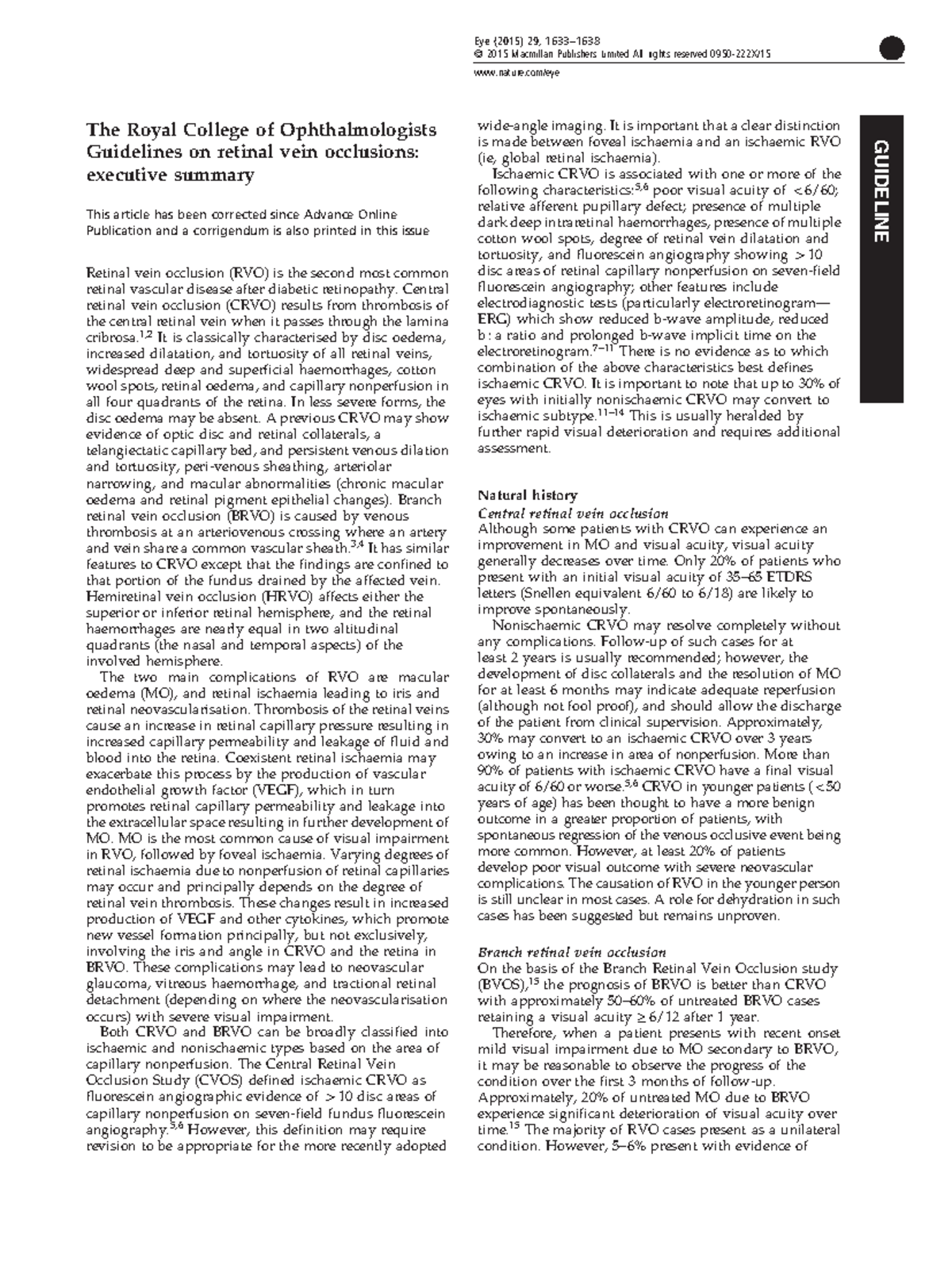 Eye2015 164 - eye anatomy - The Royal College of Ophthalmologists ...