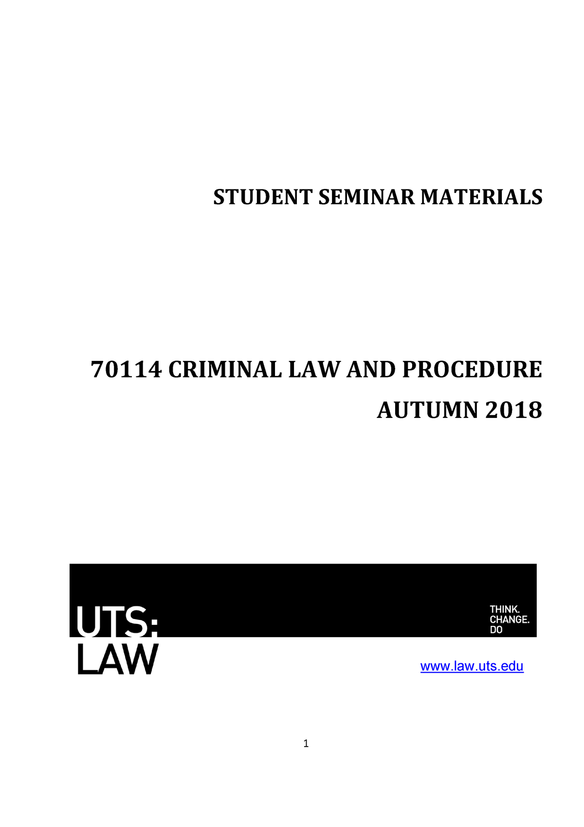 Criminal law and procedure an overview