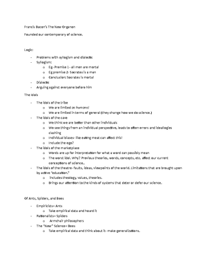 Descartes, Descartes vs. Harvey, Descartes and Elisabeth - What can be