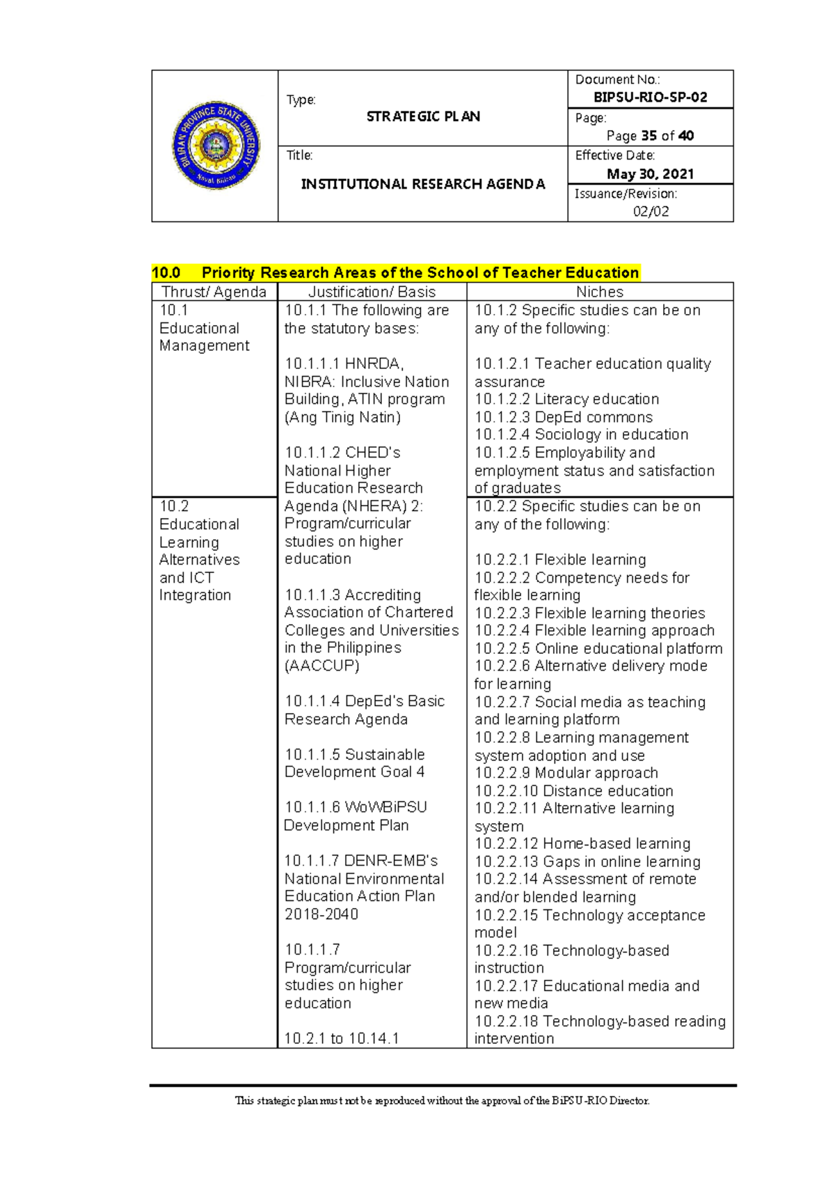 STED Reserach Agenda Extracted pages from Research Agenda 2021 final ...