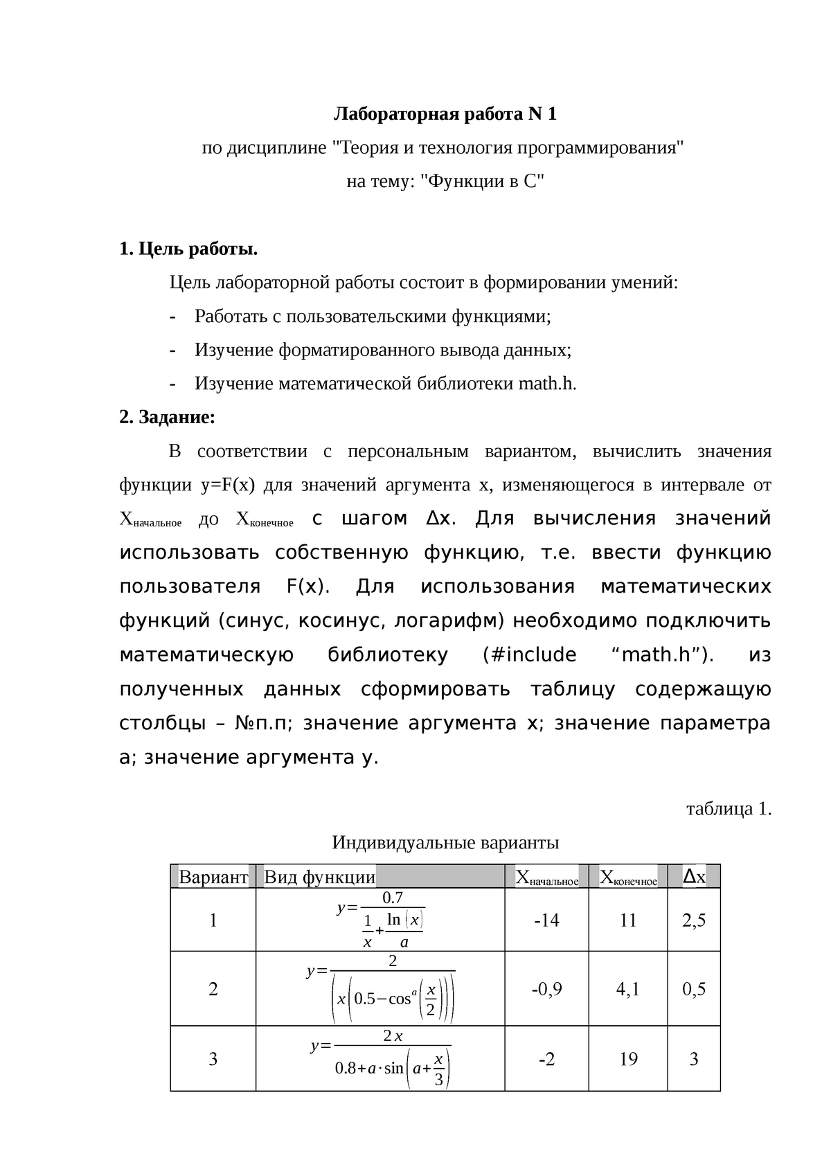 Лабораторная работа: Лабораторная работа 1 по Цифровым и Микропроцессорным устройствам