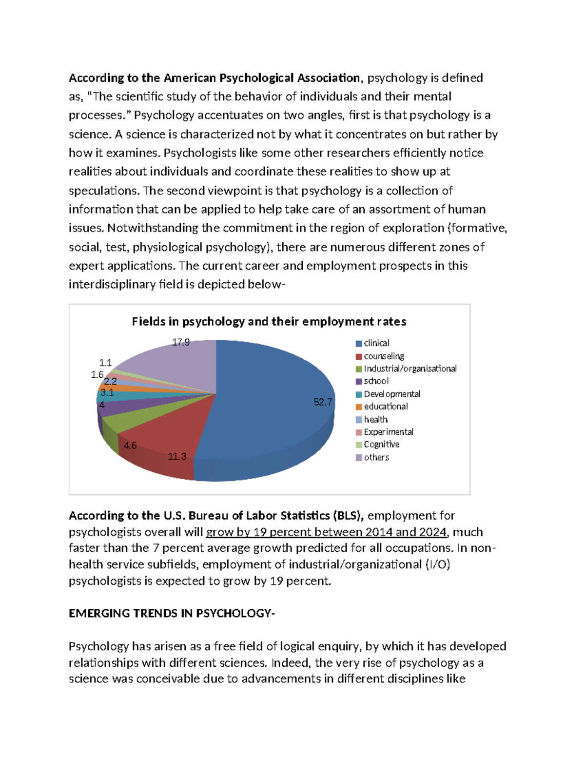 Assignment - According to the American Psychological Association ...