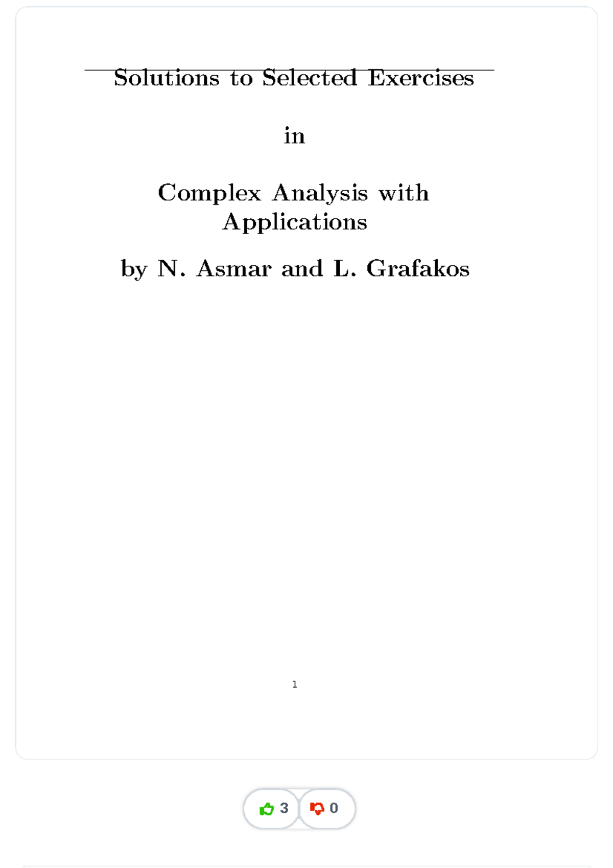 Sol-manual-complex-selected compress - Solutions to Selected Exercises ...