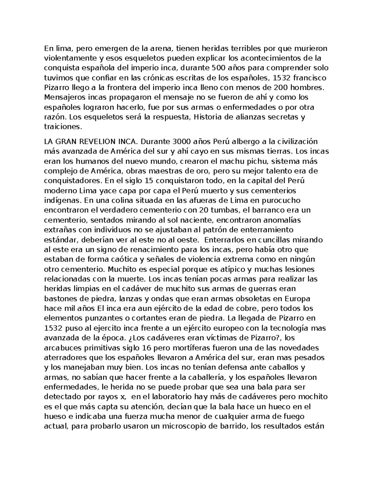 Subsuming Lab Report - Informe lab 1 - Of reconstruction animals ...