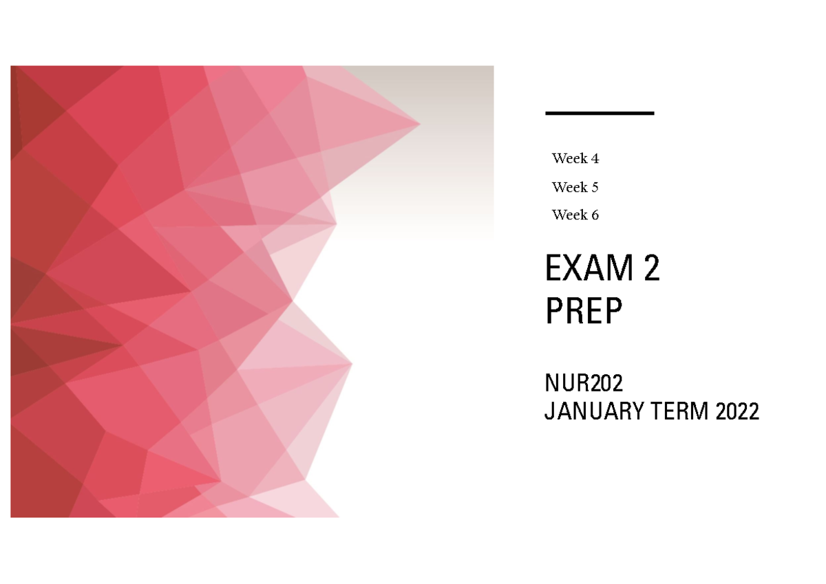 Exam 2 maternity includes materials of maternal newborn nursing. it includes exam PREP EXAM