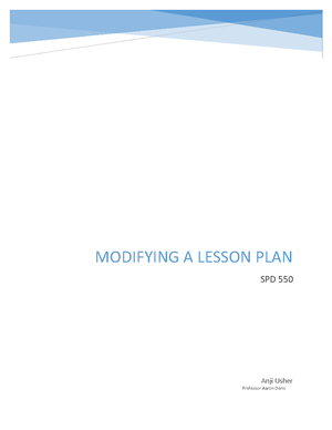 Completed lesson plan templete - LESSON PLAN TEMPLATE Section 1: Lesson ...