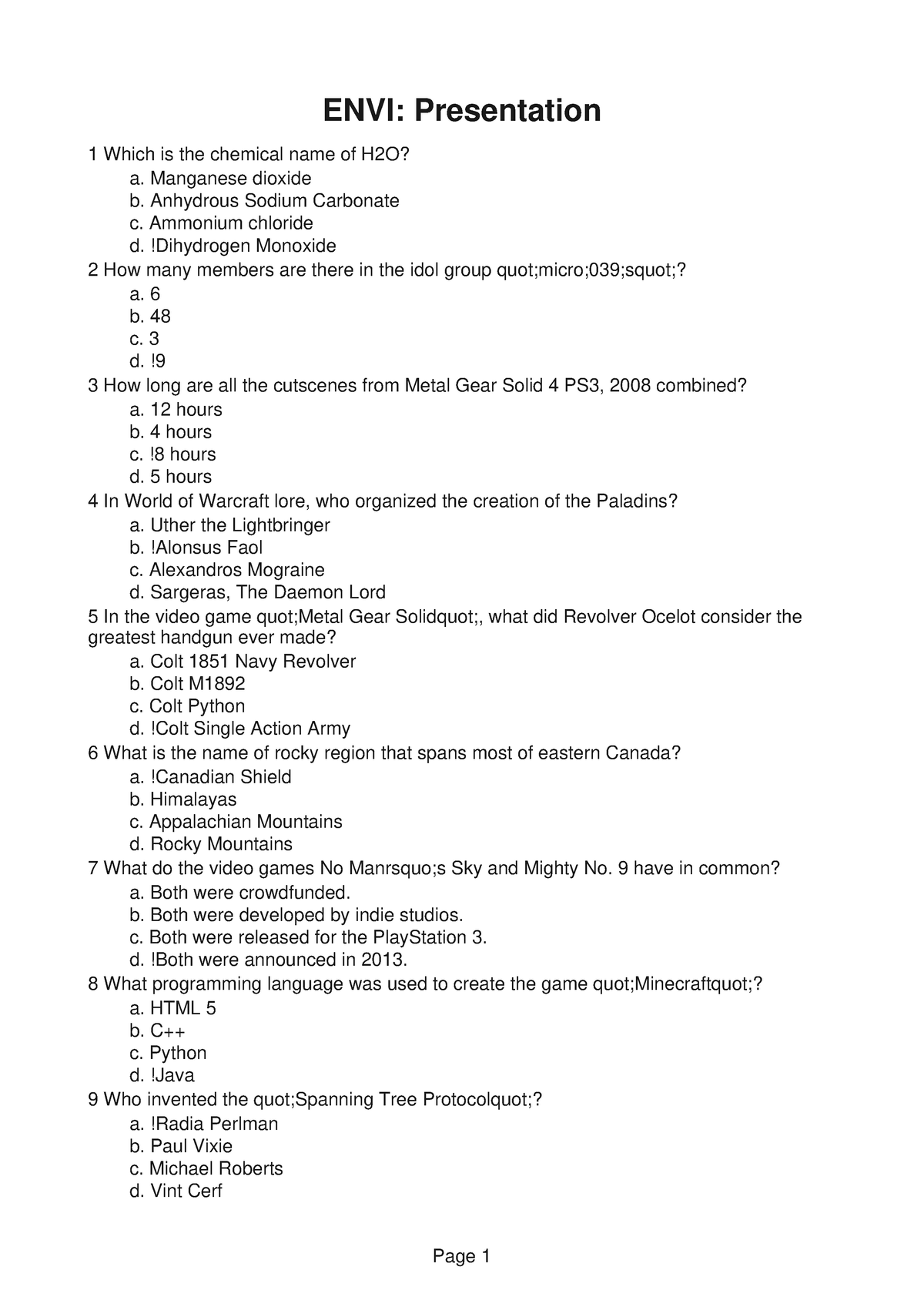 ENVI140 Pre Lab 1 - Environmental Law Notes - ENVI: Presentation 1 ...