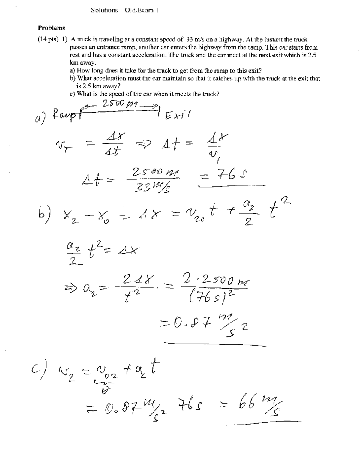 Phys practice exam 1 answered UCF DR. Shulte PHY 2053C Studocu