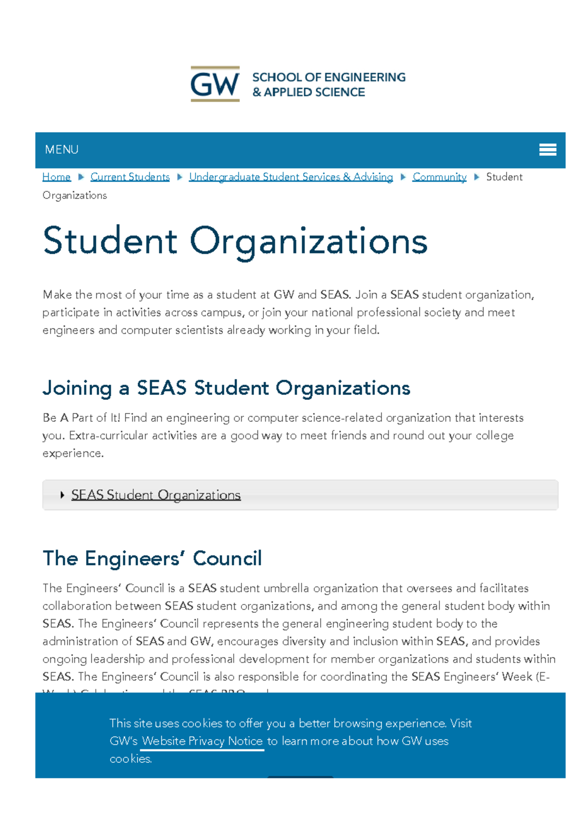 Gwu Student Portal