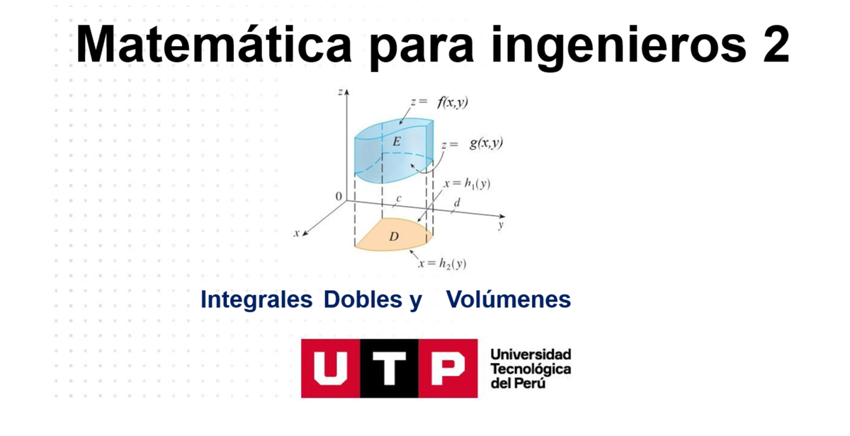 S s Material Integrales Dobles Volúmenes matematicas Studocu