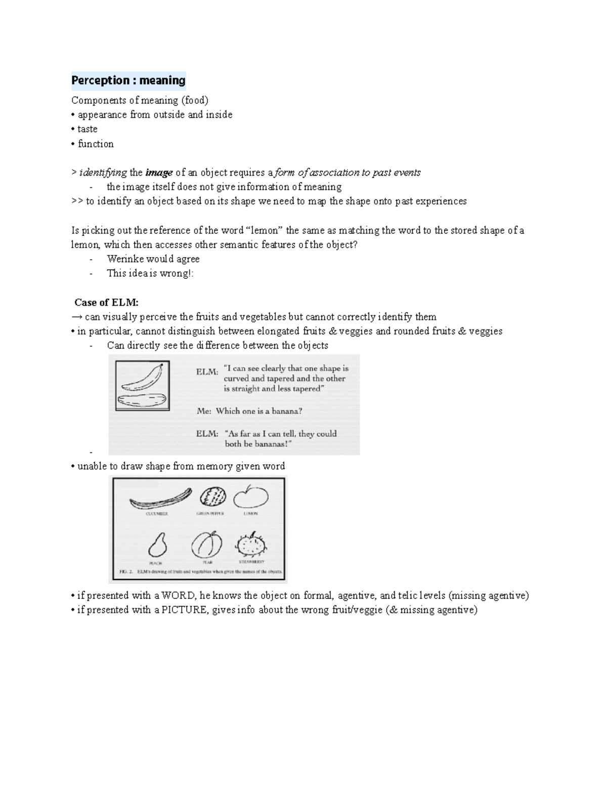 PSYC 351A Perception - Taught by Professor Daniel Bub - Perception ...