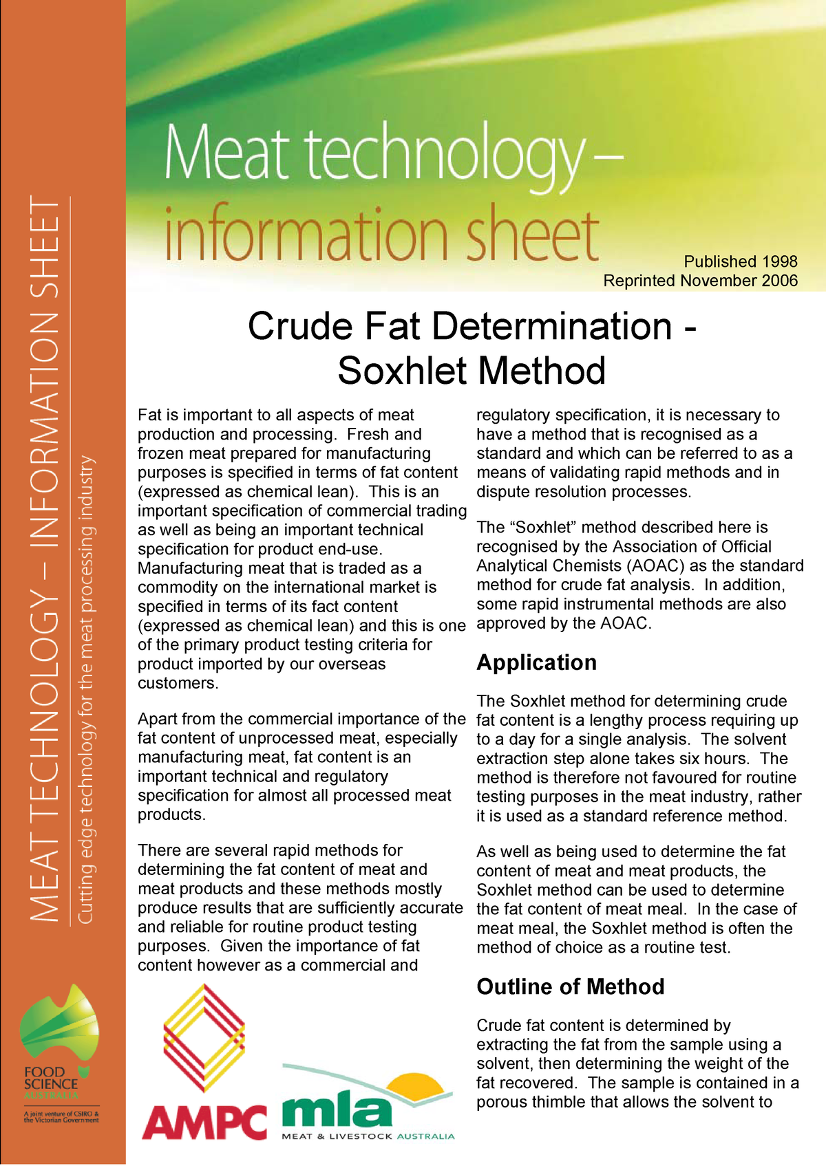 crude-fat-determination-soxhlet-method-1998-crude-fat