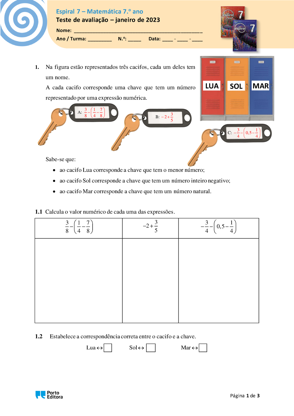 matemática - Página 7 – Quiz e Testes de Personalidade