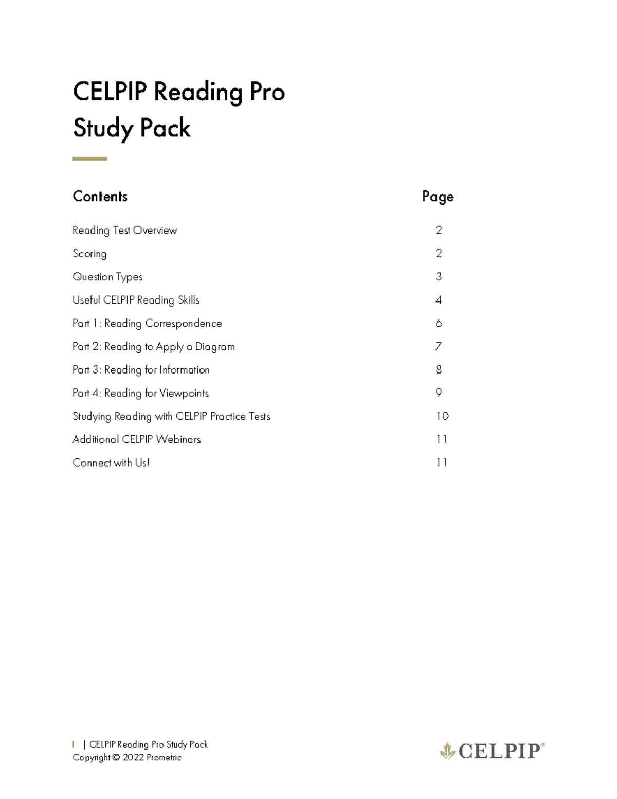Reading Pro Study Pack - Celpip - | CELPIP Reading Pro Study Pack 1 ...