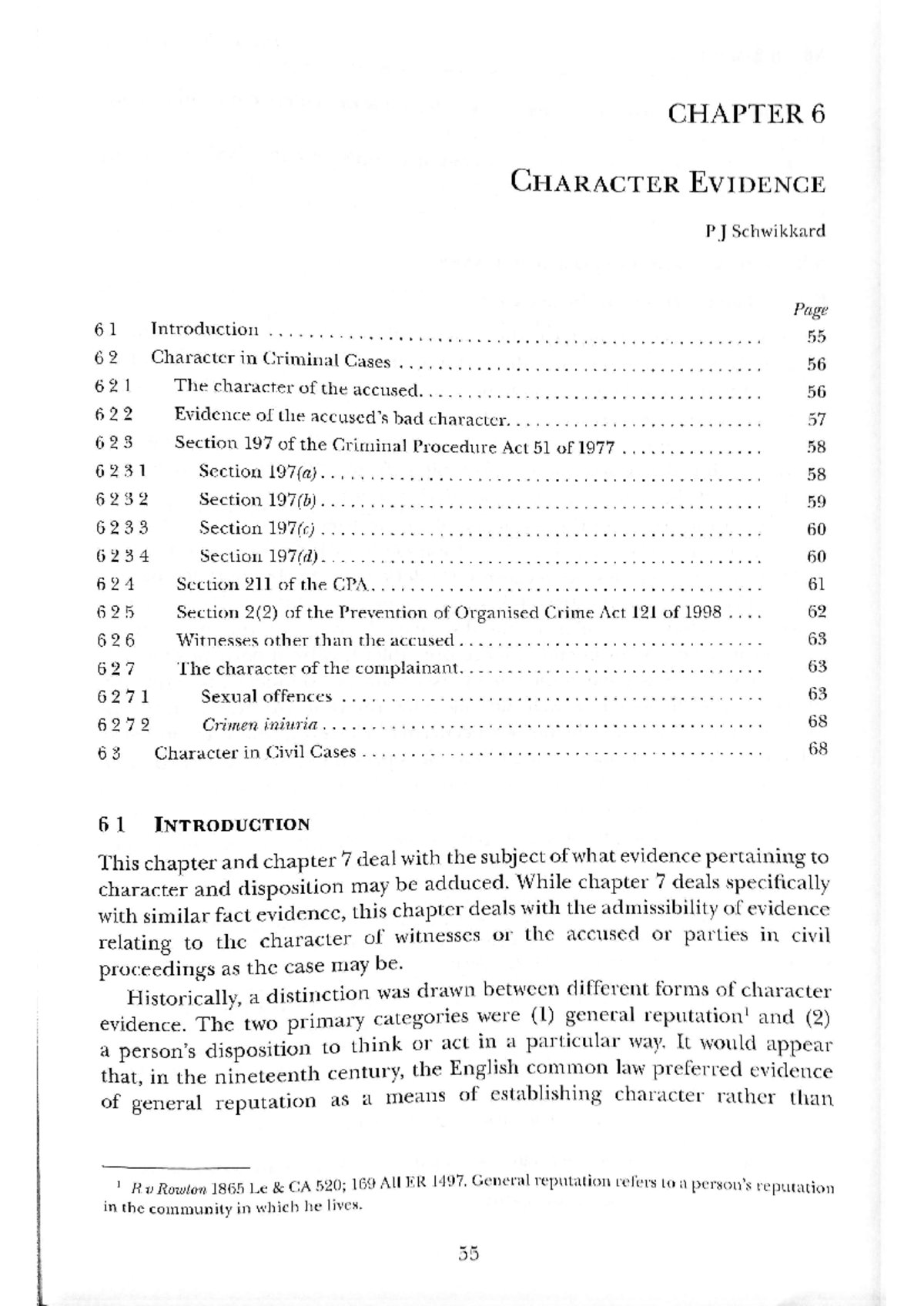 Principles Of Evidence Chapter 6 Lev 3701 Studocu