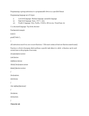 Java all question answer - Object Oriented Programming with Java ...