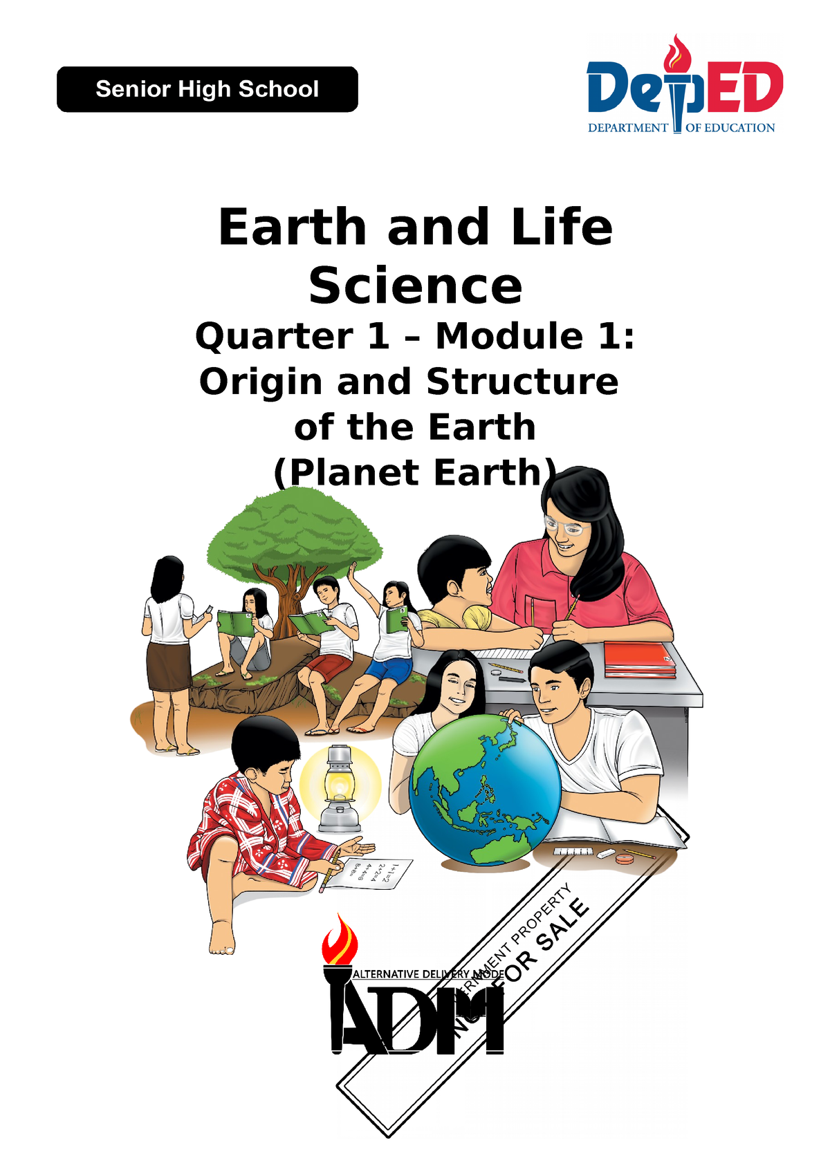 Earth And Life Science 11 Q1 Module 1 - Earth And Life Science Quarter ...