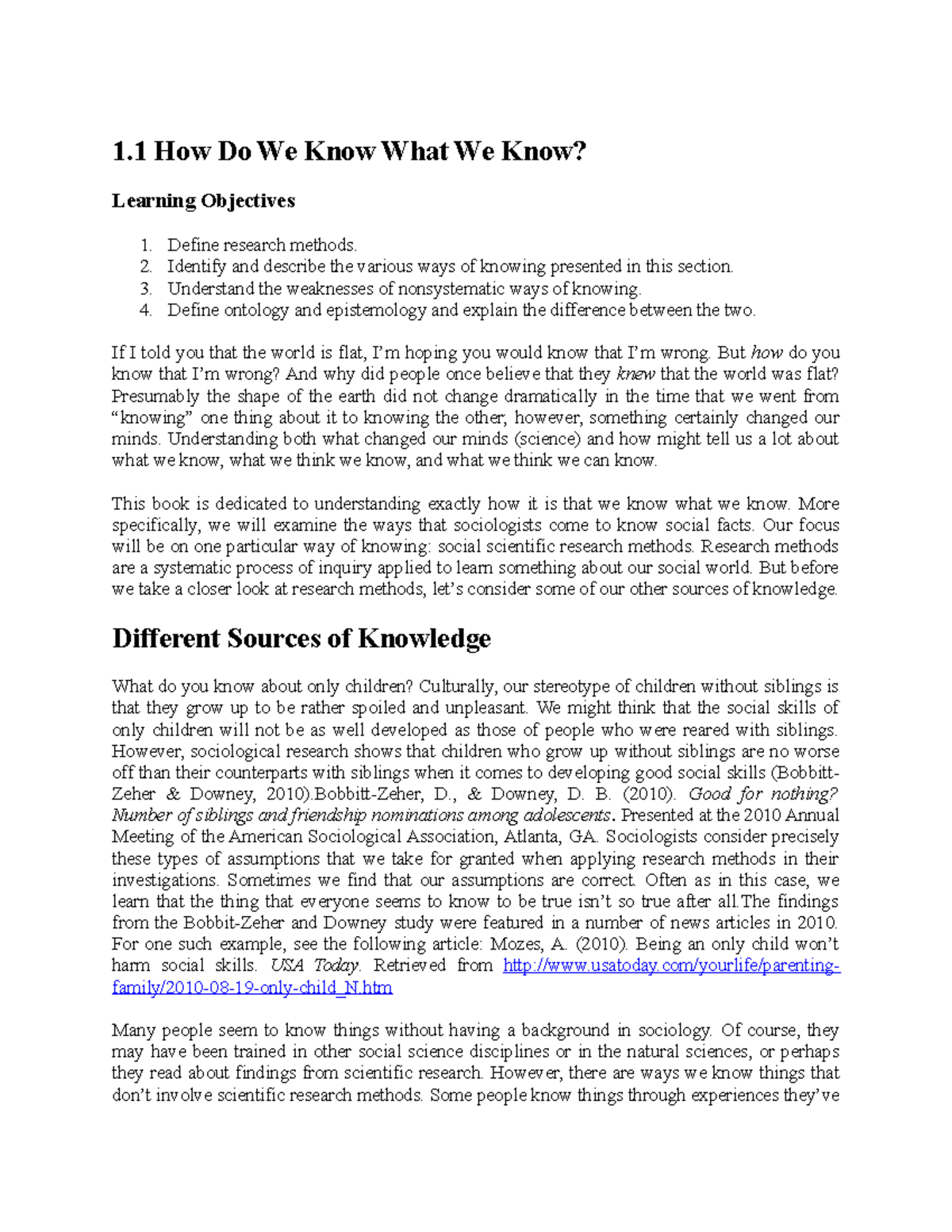 Topic 1 - Its about Agricultural Research Method - 1 How Do We Know ...