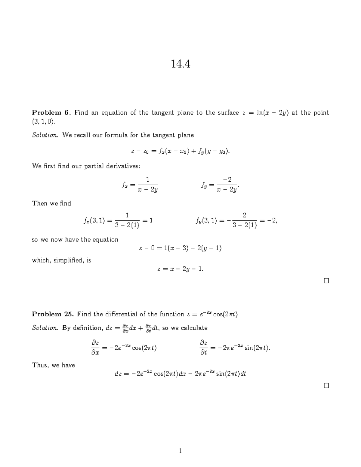 14-4-examples-worked-through-14-problem-6-find-an-equation-of-the