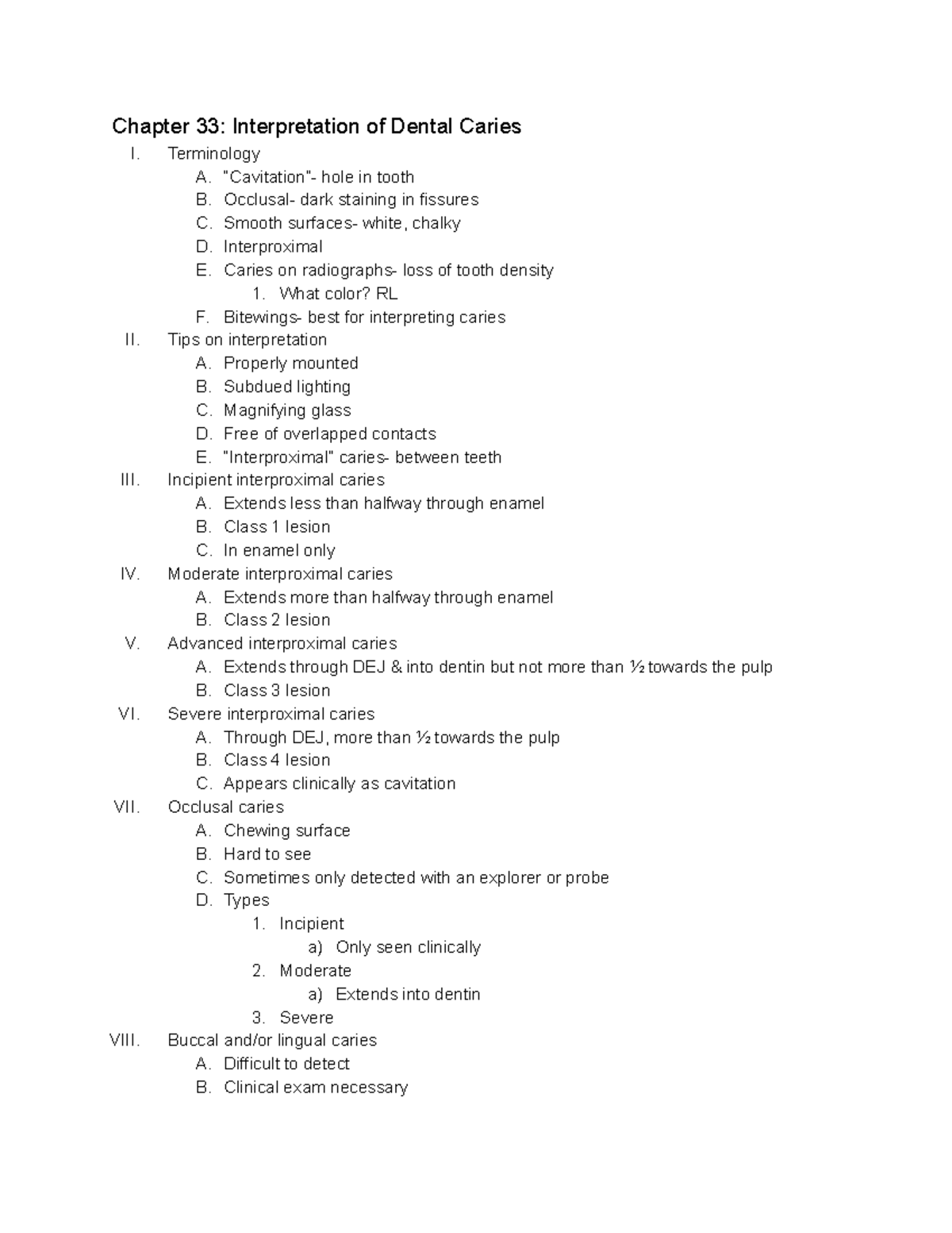 DH 219 Dental Hygiene Radiology notes from textbooks, class, powerpoints. Chapter 33 Studocu