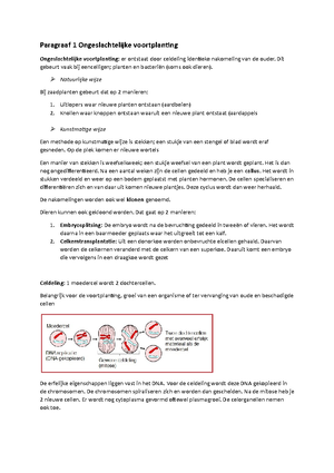 Biologie Nectar Vwo 4 Volledige Uitwerkingen - Studeersnel