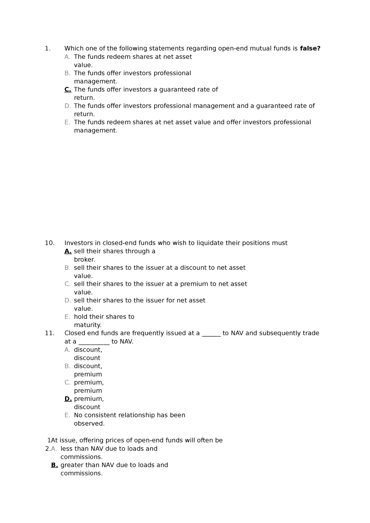 Chap4 FI - Trắc nghiệm đttc - Which one of the following statements ...