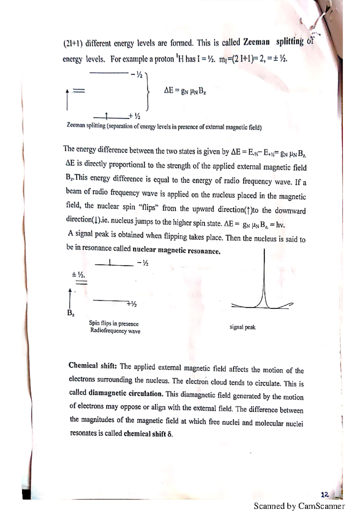 Split PDFFile 12 - These Notes Are About The Topic Spectroscopy ...