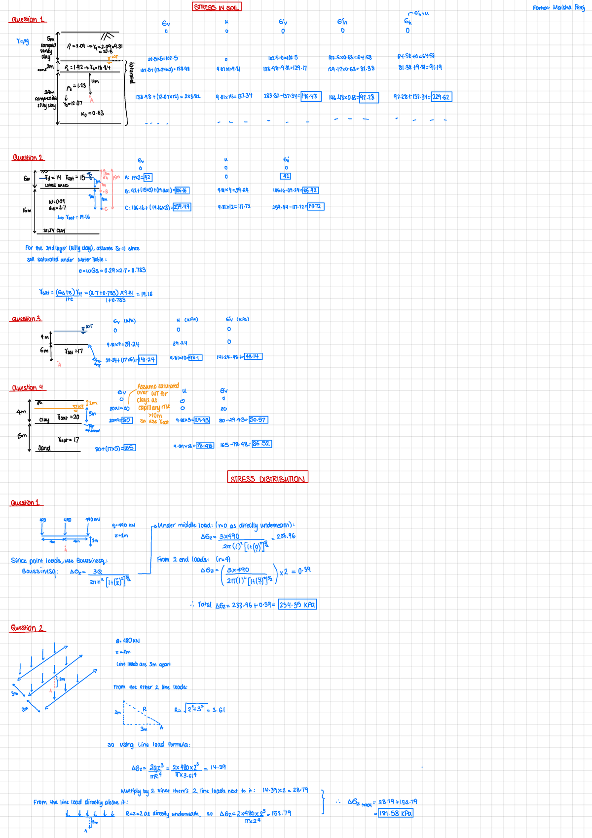 CVEN3202 Practice Questions Wk4 Updated - STRESSINSOIL Farhat ...