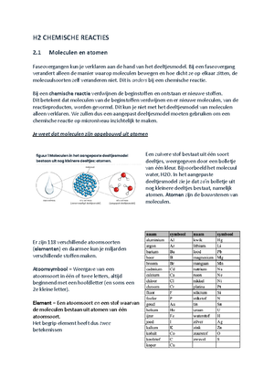 Chemie Overal Havo 3 Antwoorden Hoofdstuk 3 - Uitwerkingen Chemie ...