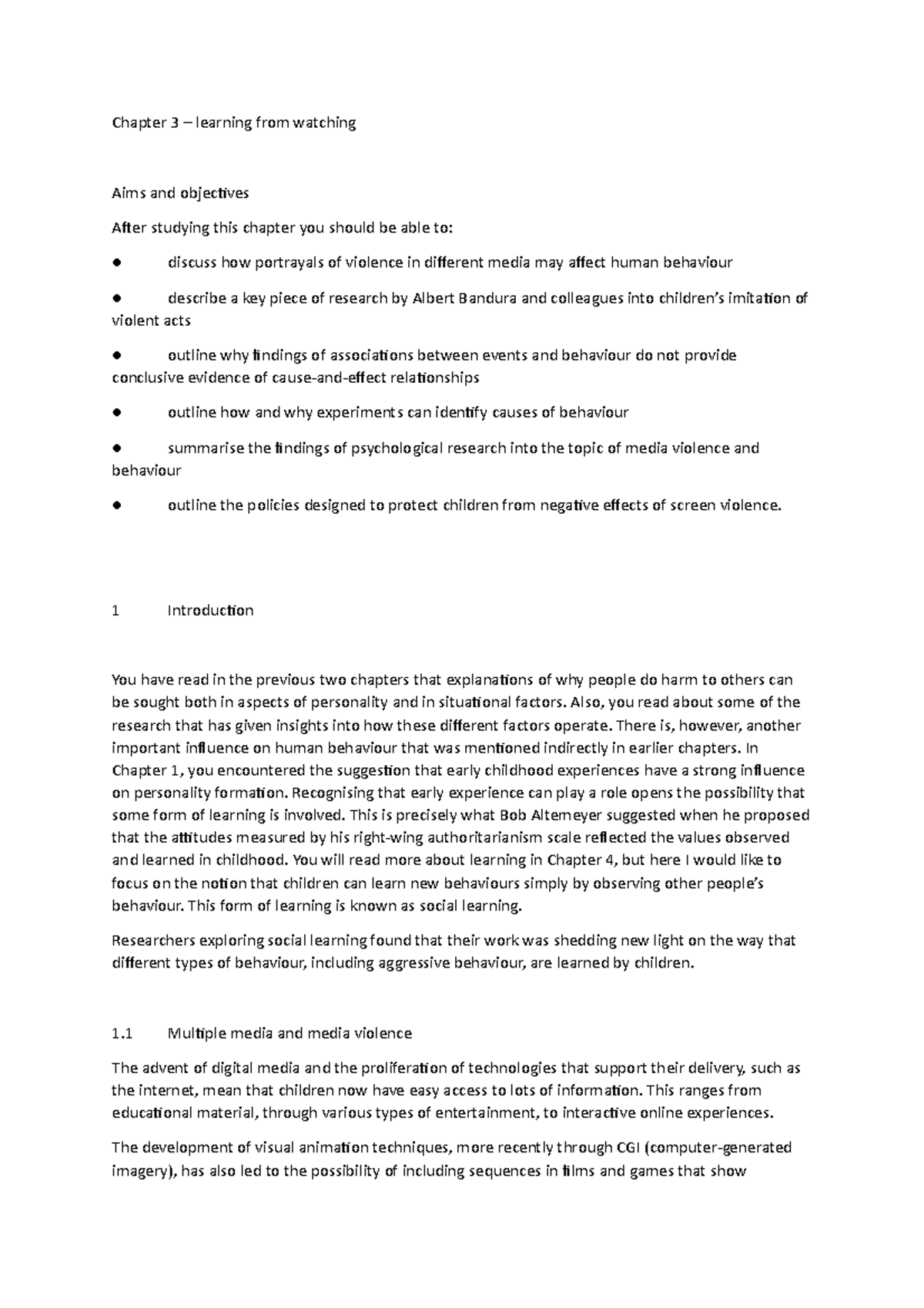 Chapter 3 - 1, 1 - in depth notes on the investigating psychology ...