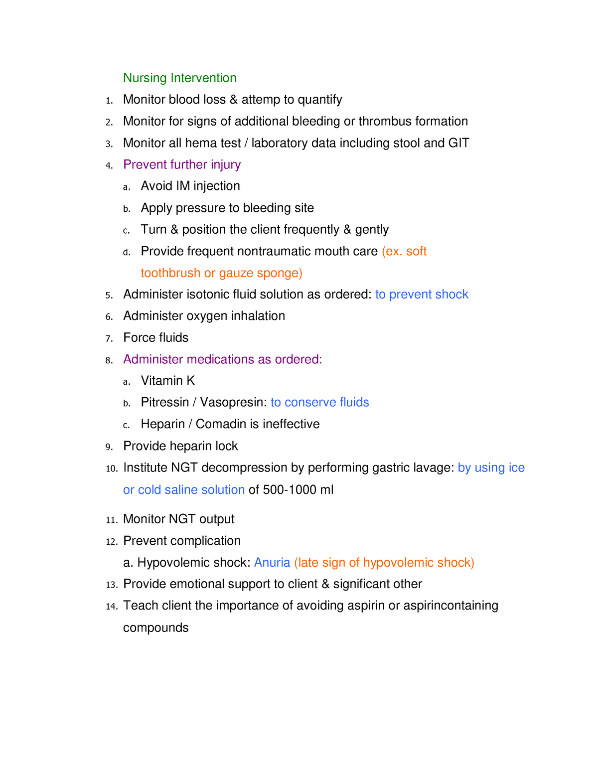 Nursing Intervention Of Blood Nursing Intervention 1 Monitor Blood   Thumb 1200 1553 