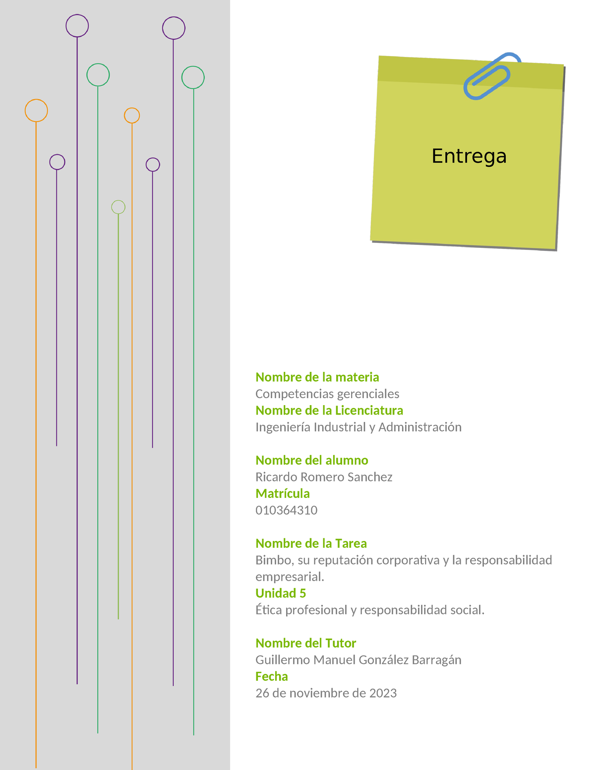 Analisis De Caso ,Grupo Bimbo - Nombre De La Materia Competencias ...