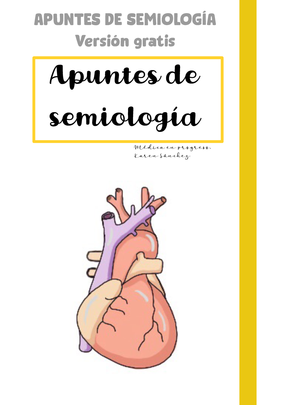 Semiología Generalidades Y Especialidades Apuntes De Semiología Médica En Progreso Karen 4591