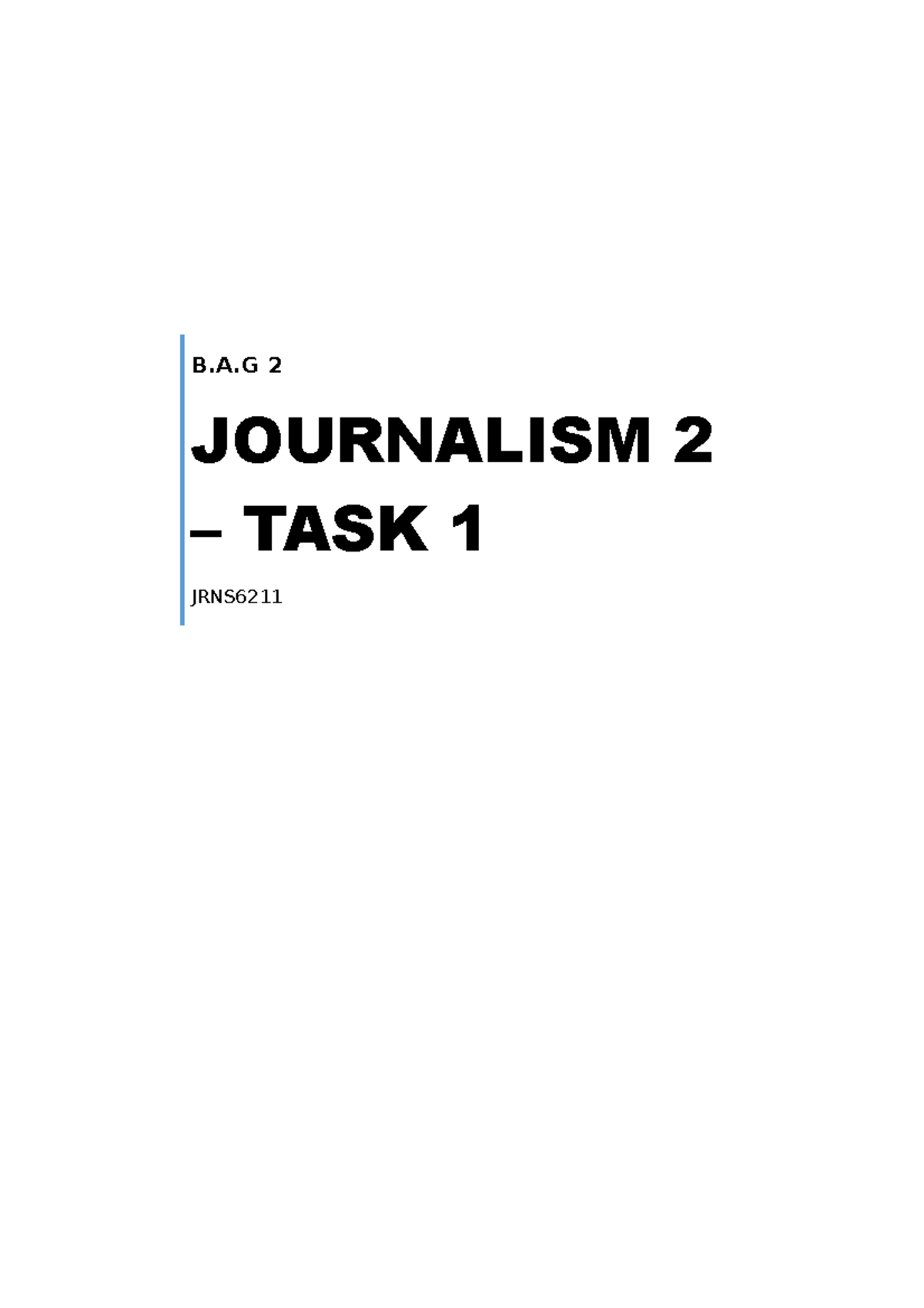 journalism-2-task-1-b-a-journalism-task-jrns-table-of-contents-q1